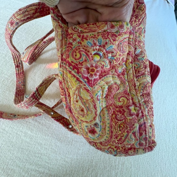FINAL PRICE Vera Bradley-style Paisley Patterned Women's Backpack - Picture 6 of 12